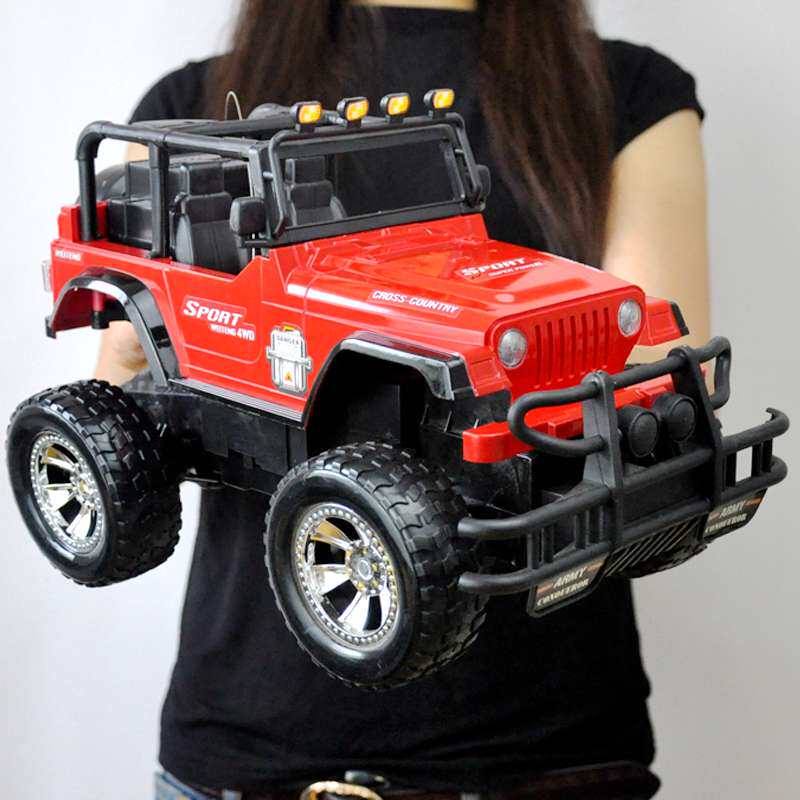 Children's oversized remote control car drift racing car charging electric remote control car crash-resistant Hummer off-road car boy toy car