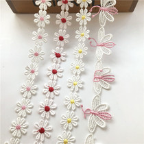 DIY handmade sewing small flowers lace small Daisy clothing accessories headpiece clothing patch material