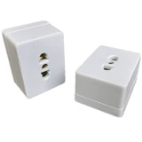 Бесплатная доставка резиновая деревянная розетка с двойным использованием диод два плоских отверстия для ног