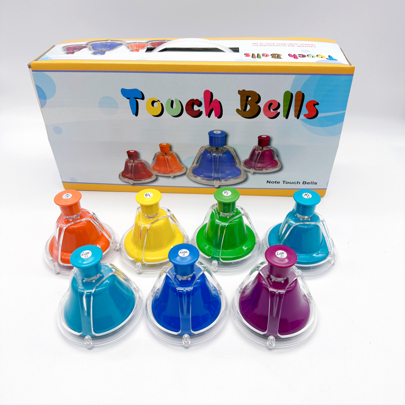 Taiwan Music Shell Eight-Tone Clock Children's Percussion Instrument Kindergarten Early Education Teaching Aids 7-Tone Classroom Bell Melody Clock