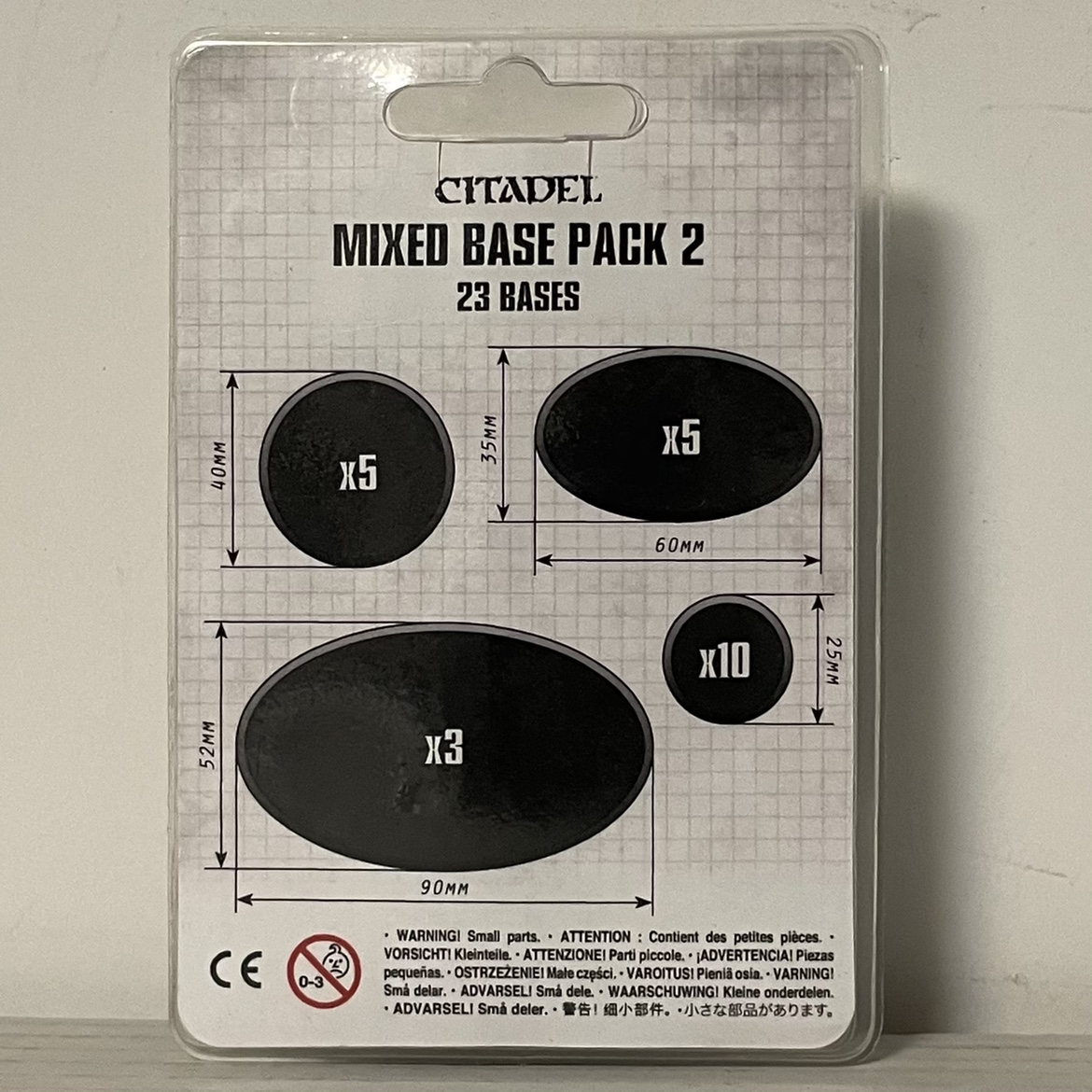 Battle hammer 40k aos based base CITADEL MIXED BASE PACK 2