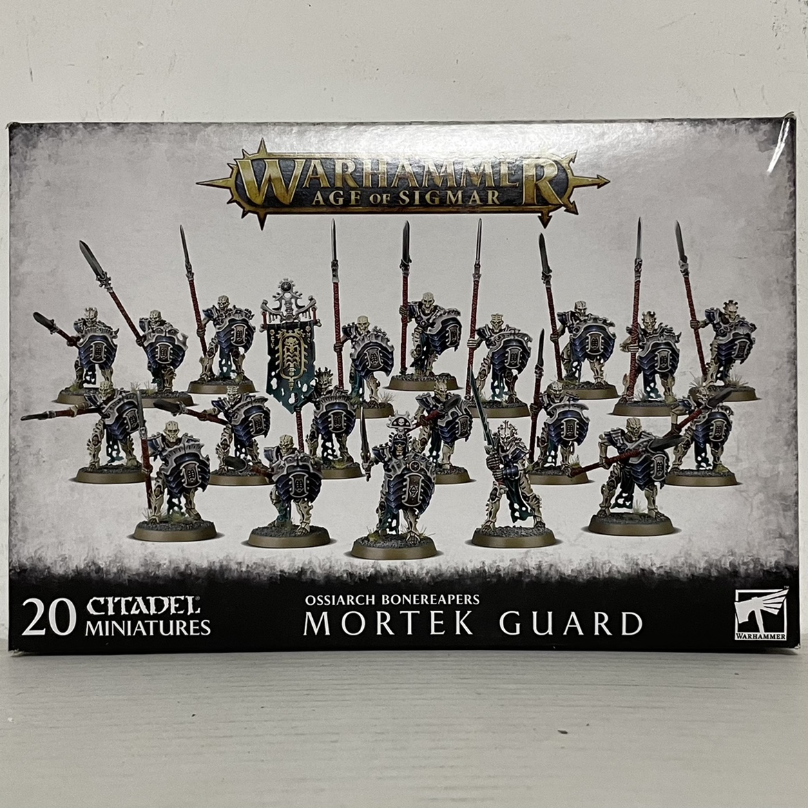 Warhammer Aos skeleton harvester Mortek Guard Mottak guards