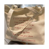 Атмосферный красный вместительный и большой шоппер, брендовый тканевый мешок, английский