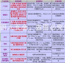 Advertising materials Daquan Advertising nails Glass nails Mirror nails Iron Stainless steel chrome plated galvanized pen nails Clip nails Gold silver