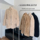 Wool stand collar teddy woolen coat for women winter loose thickened fur casual slim coat