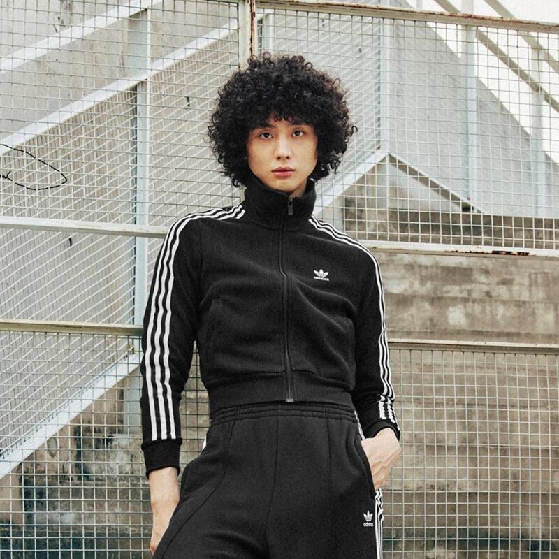Adidas Trefoil Women's 2024 Autumn and Winter Three-Stripe Jacket Iw3162 In6061 Iy7278