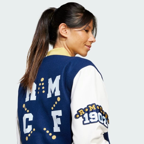 Adidas, весенний футбольный удерживающий тепло пуховик для отдыха, тренд сезона, свободный крой