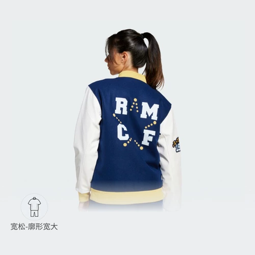 Adidas, весенний футбольный удерживающий тепло пуховик для отдыха, тренд сезона, свободный крой