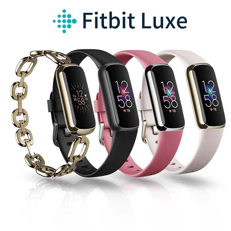 Fitbit Luxe Smart Bracelet Sports Bluetooth Heart Rate Monitoring Waterproof Sleep Pedometer Running Swimming