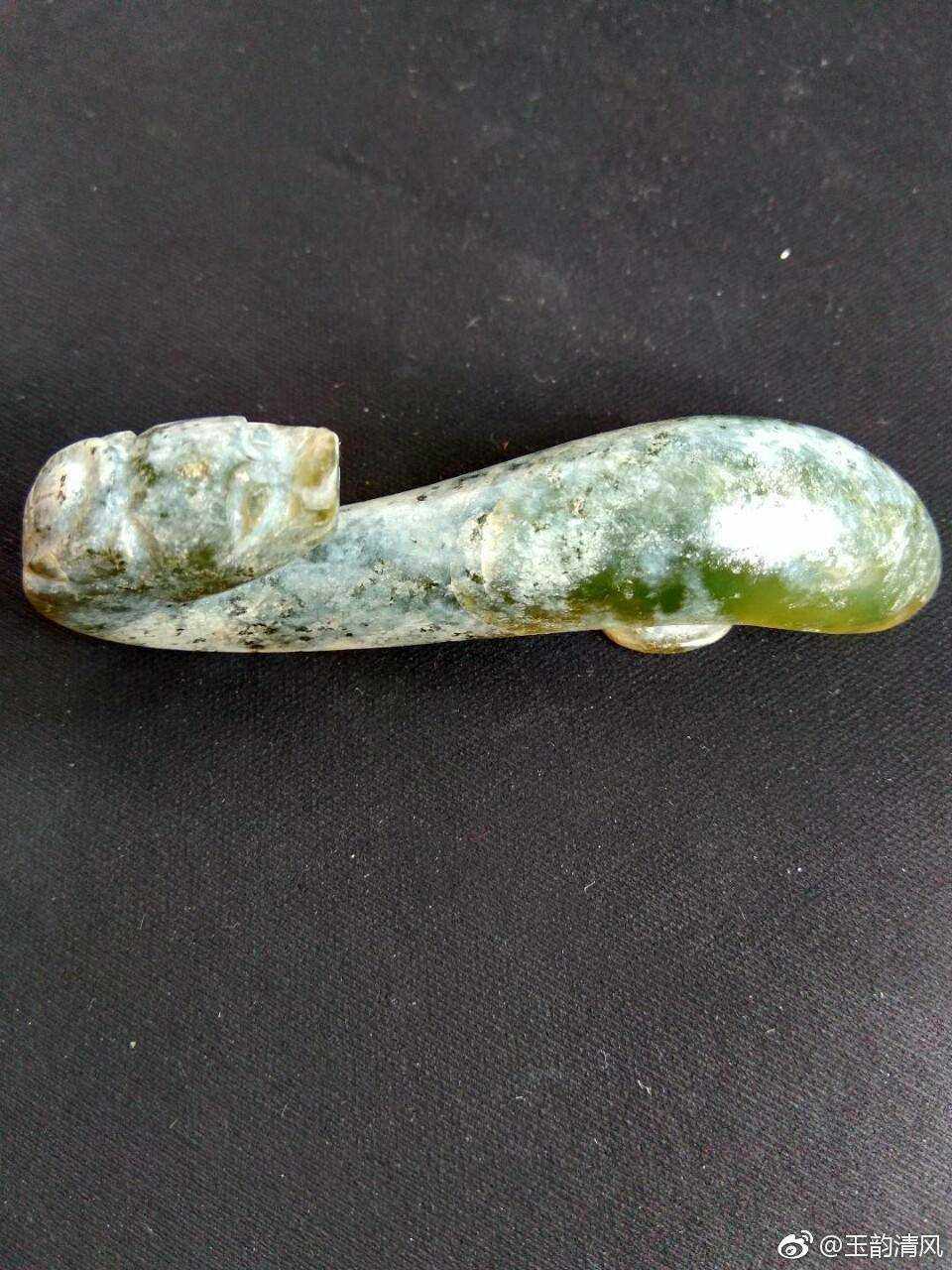 Ancient river grinding jade with hook in medieval belt-Taobao