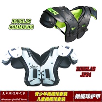 Douglas Childrens Armor Douglas Junior American Football Shoulder Armor Children Professional breastplate Shoulder