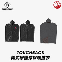 Rugby warm poncho winter warm poncho waterproof insulating poncho adult youth and childrens poncho