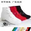 New high-barrel canvas jazz boots dance shoes practice shoes Modern dance shoes Ballet dance men's and women's shoes soft-soled ethnic