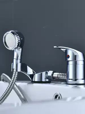 Shampoo bed shower head Hair salon punch booster faucet accessories Hair salon energy-saving high-pressure shower head