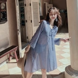 亦美珊 Купальник, комплект, коллекция 2021, большой размер, защита от солнца, 3 предмета, по фигуре