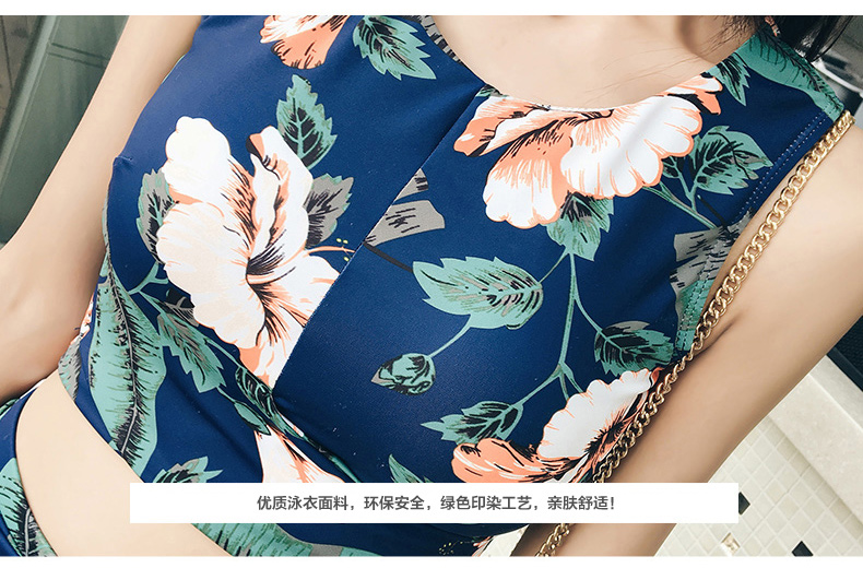 Bộ đồ tắm mùa xuân hot nữ 2019 mới mùa đông gợi cảm váy xẻ nhỏ nước hoa Hàn Quốc áo tắm eo cao đồ bơi 2 mảnh cạp cao