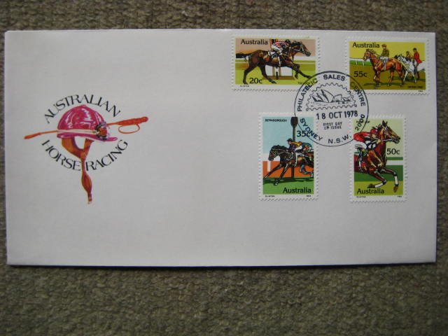 Australian First Day Cover - 1978 Australian Racing