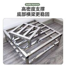 Glow Steel Shelving Bay Washing Machine Kitchen Heightening Shelving Flower Pots Bay Heightening Bracket Underframe