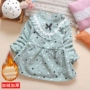 Bé gái mùa đông cộng với váy nhung dày bé gái 1-2-3 tuổi trẻ em cotton công chúa váy bé váy đầm trẻ em 13 tuổi