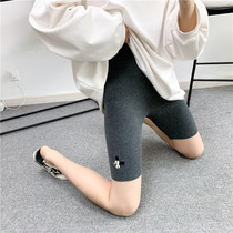 ins exploits 50% fine thread cotton mass cartoon embroidery outside wearing personality outside wearing underpants riding pants women midpants