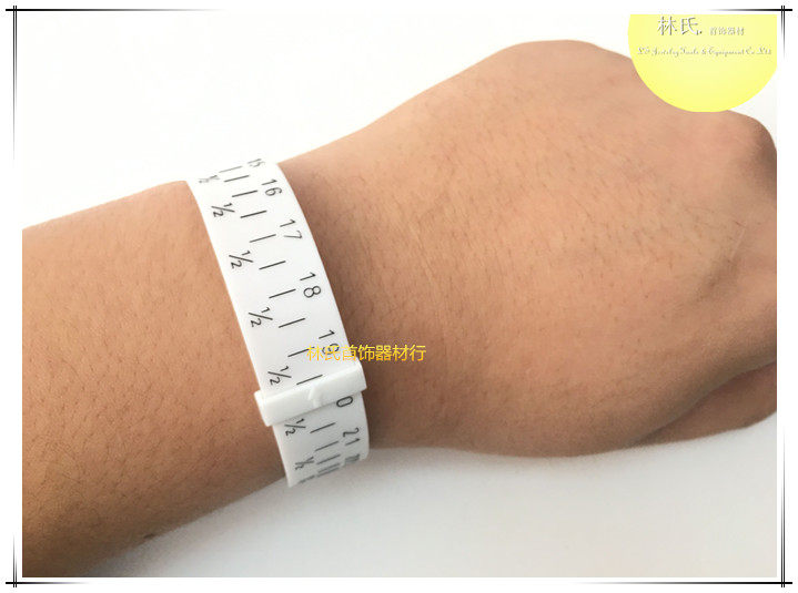 Bracelet measuring ring belt type hand-inch circle hand circumference measurement with wrist size measuring jewellery tool