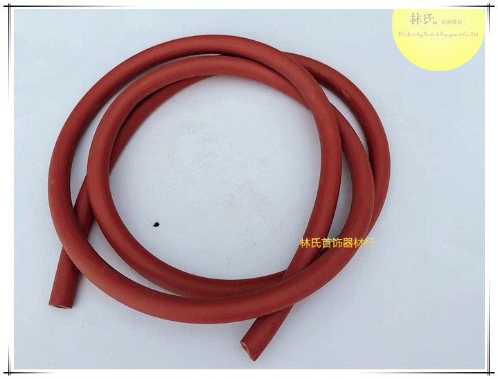 Fire Gun Rubber Pipe Leather Tiger Fusion Welding Machine Red Tubing Rubber Hose Welding Gun Connected Rubber Pipe Jewelry Beating Gold Tool 