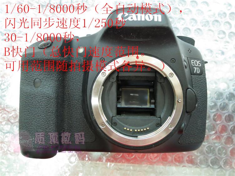 Được sử dụng Canon EOS 7D SLR chuyên nghiệp máy ảnh kỹ thuật số kim loại cơ thể nhanh chóng tập trung chụp liên tục gốc xác thực