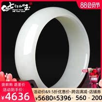 7000 Hetian jade bracelet White jade bracelet Female jade bracelet Jade jade bracelet Jewelry Female jade bracelet