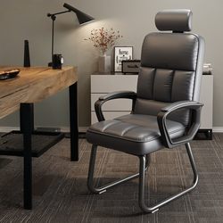 Chair with Backrest, Office Chair, Office Staff Dormitory Chair, Home Computer Chair for College Students, Comfortable Long-Sitting Mahjong Chair