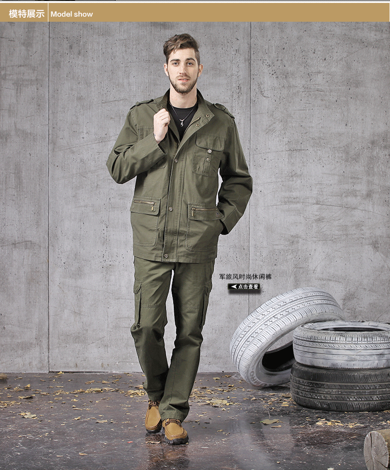 Mùa xuân mới và mùa thu kích thước lớn áo khoác nam giản dị cotton áo khoác ngoài trời áo jacket nam