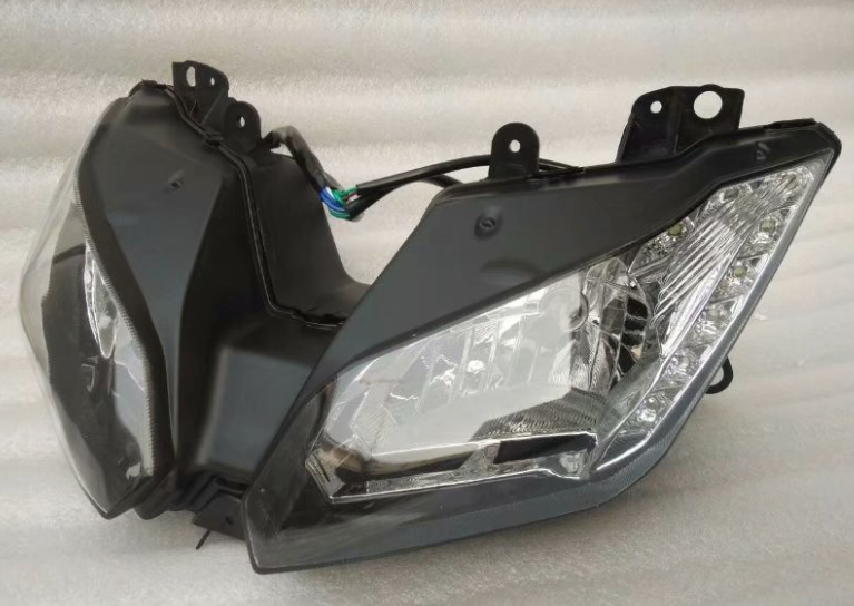 Kawasaki Little Ninja Yongyuan sáng tạo ba thế hệ đèn pha sửa đổi 350-6A đèn pha phụ kiện xe máy thể thao đèn xi nhan xe máy