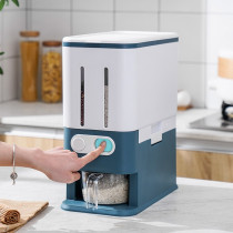 Measuring rice pail 20 catty Domestic insect-proof and moisture-proof seal rice-cylinder loaded rice flour storage tank storage tank rice storage tank