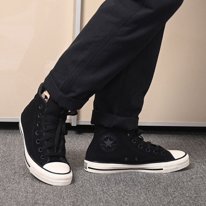 世界杯YYDS~CONVERSE匡威女鞋All Star麂絨毛高幫帆布鞋潮流休閒鞋 569399C | Yahoo奇摩拍賣