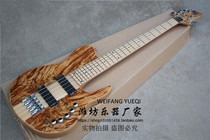 flyoung Imperial five-string solid wood bass with widened string spacing of 19mm and active pickup