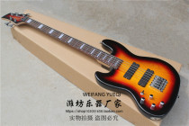 Firehawk Left Hand Five-String Electric Bass Ash Sunset Body Rosewood Active Circuit 5-String Electric Bass