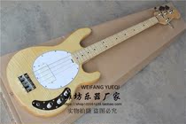 flyoung Sting Ray 4-string electric bass tiger maple veneer solid color body can be customized in color