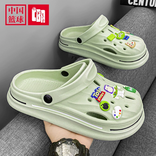 CBA Летние нескользящие туфли, спортивные тапочки, пляжные сандалии, популярно в интернете