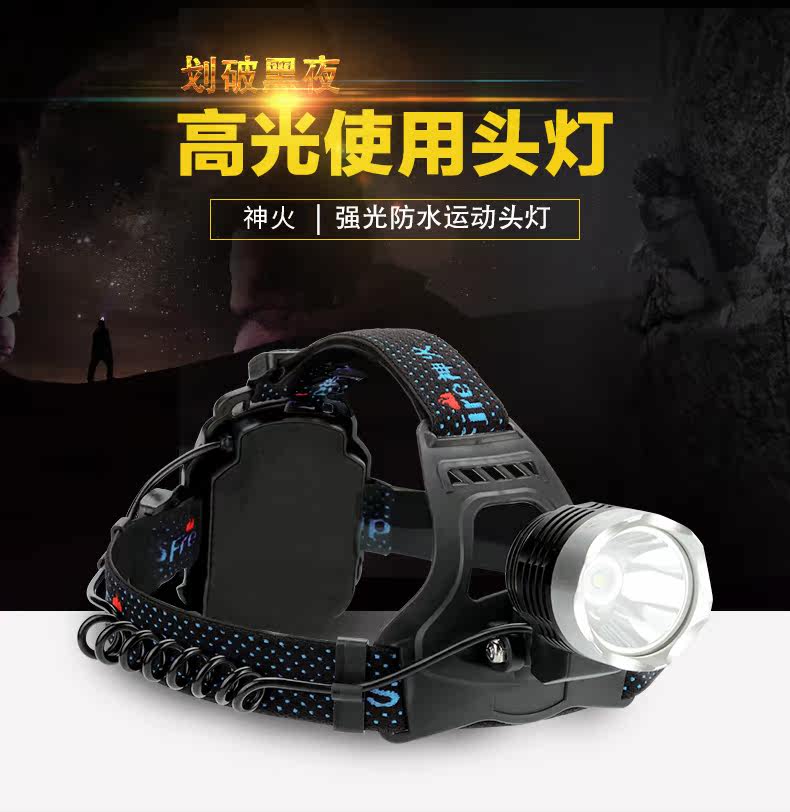 Super Fire God Fire HL31 Head Lamp Rechargeable Outdoor Riding Headlights LED Miner Lamp High Power Far Shot