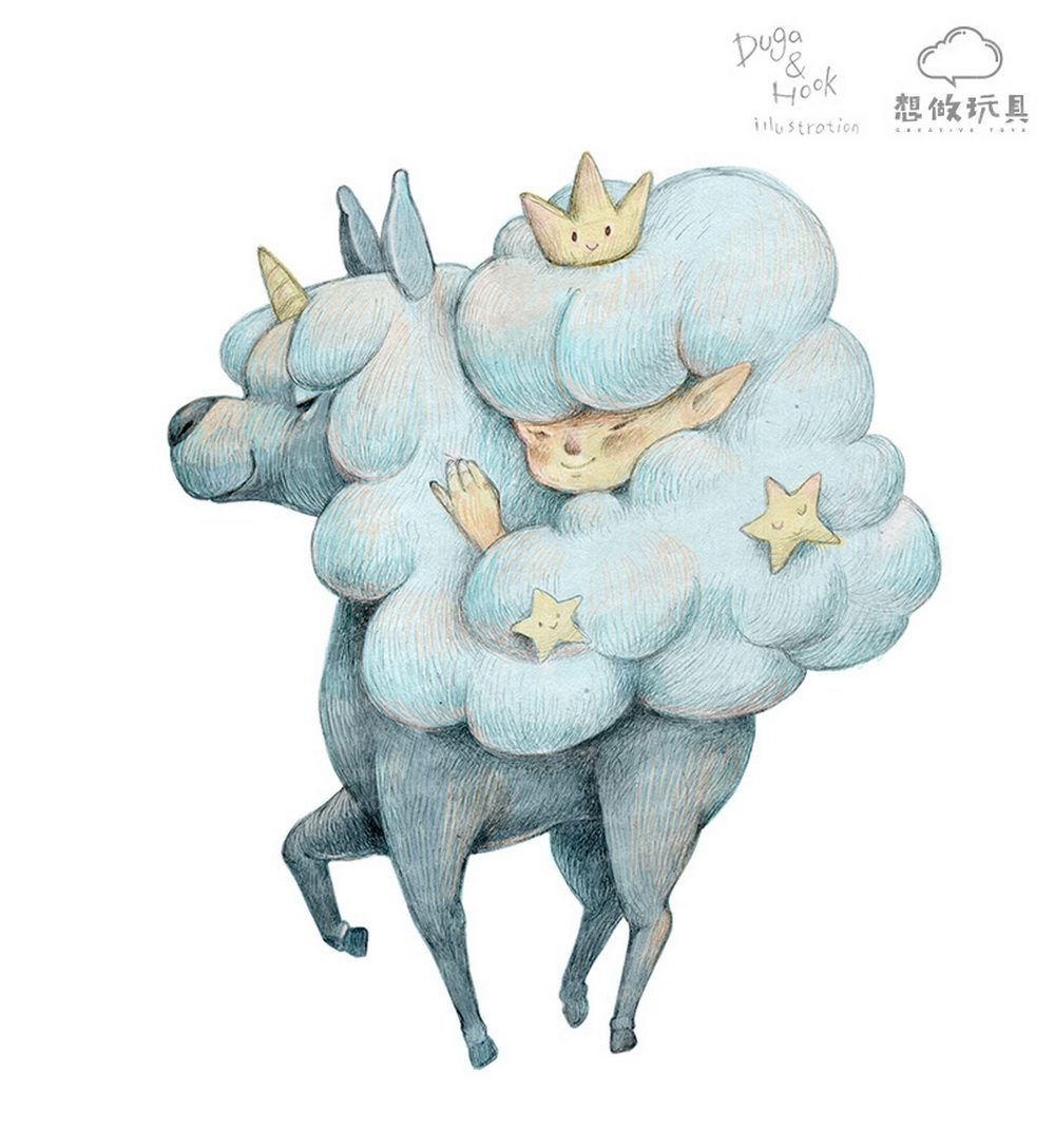 SYCY Sleep and Float - Dream (primary color dream) beautiful ornaments cut order