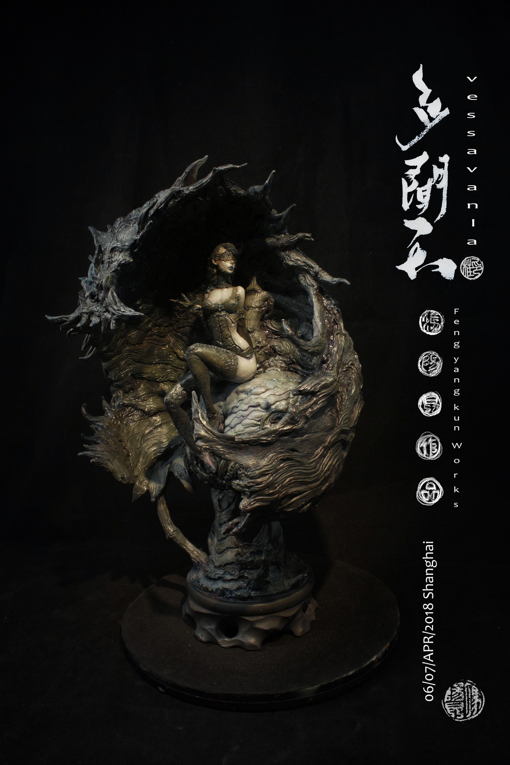 (Sold Out) Feng Yangkun's Original Works Multi-Smelling Heaven Full Body Statue Burning Edition (Limited)