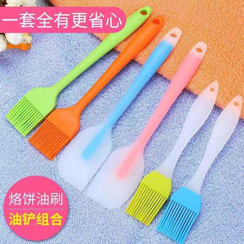 Baby oil brush Baby special home baking tools Silicone brush high temperature baby auxiliary cooking oil brush