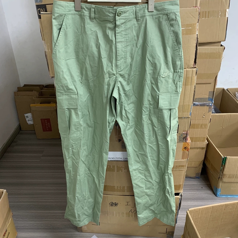 Nike Club Men's Functional Trendy Straight-Leg Multi-Pocket Workwear Loose Casual Pants Fz5766-386
