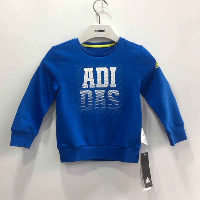 Áo khoác len trẻ em có mũ trùm đầu của Adidas dành cho trẻ em - Thể thao lông cừu / jumper