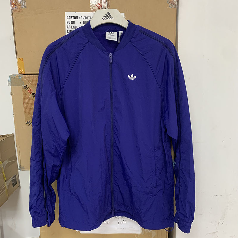 Adidas/Adidas Official Genuine Trefoil Men's Sports Fitness Woven Jacket Jx1617 Adidas/Adidas Official Genuine Trefoil Men's Sports Fitness Woven Jacket Jx1617