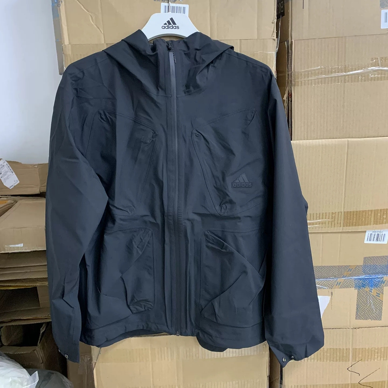 Adidas/Adidas Genuine Th Rain Jkt Men's Sports Hooded Jacket Ji8669 Tag 1599