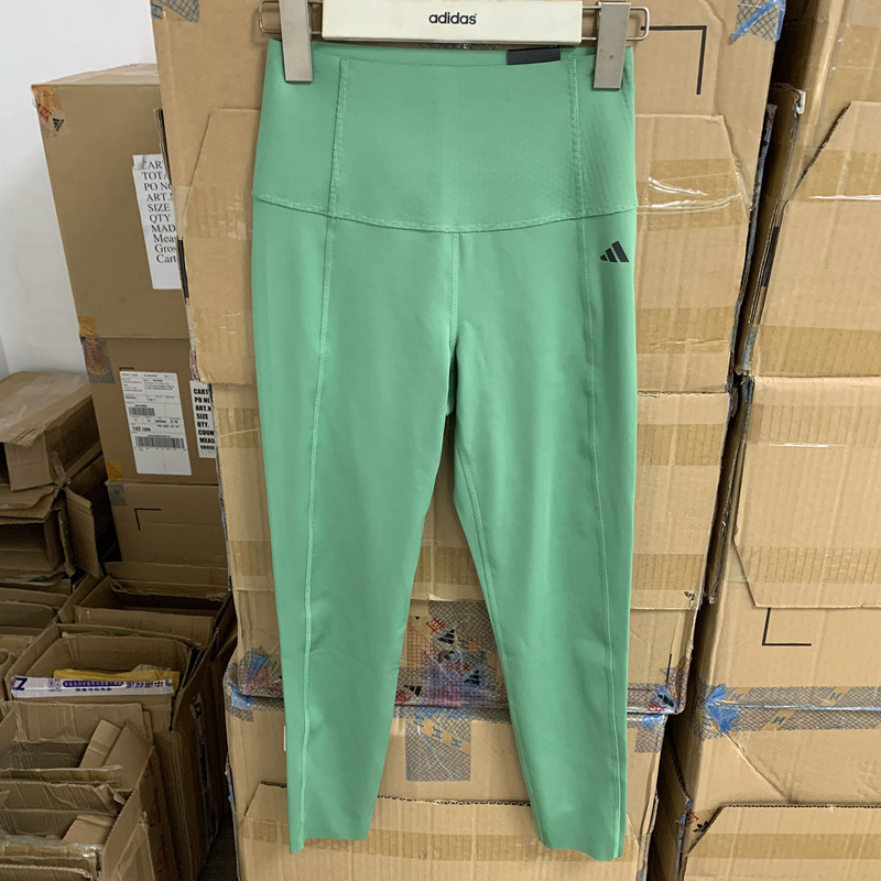 Adidas/Adidas Official Genuine Women's High-Waisted Training Tight-Fitting Sports Pants It6747