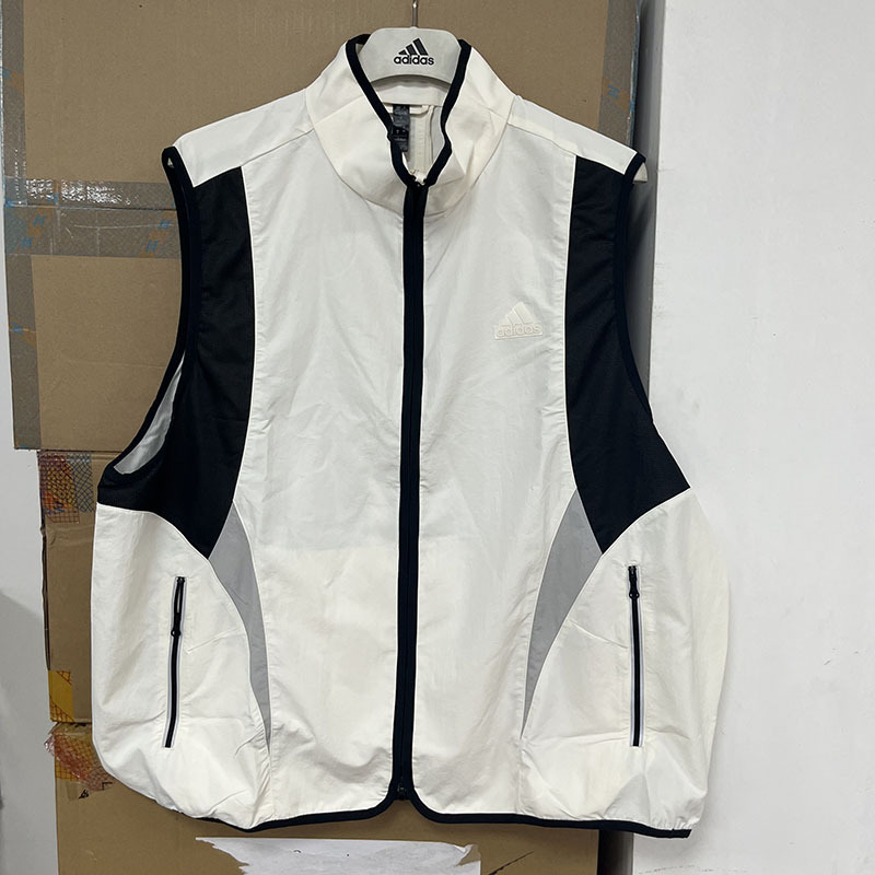 Adidas/Adidas Official Genuine Product Fustl Wv Vest Men's Woven Stand-Up Collar Single Vest Ji9886 Adidas/Adidas Official Genuine Product Fustl Wv Vest Men's Woven Stand-Up Collar Single Vest Ji9886