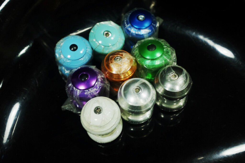 WGarage bearing bowl set dead flying bicycle slide car children's car balance car 34mm external white gray