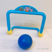 Piggy page folding portable small ball goal frame football home kindergarten football goal grid frame childrens sports