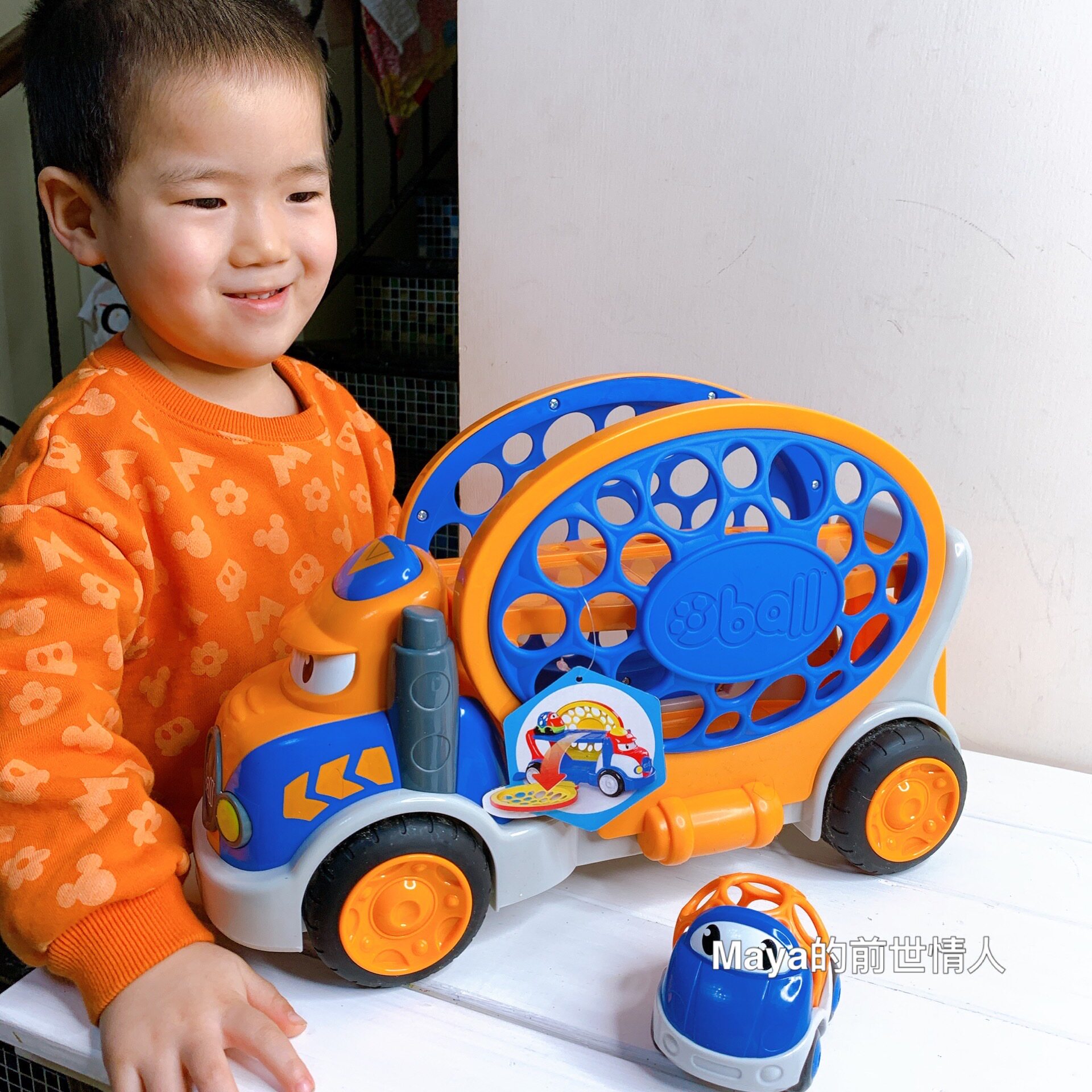 American engineering vehicle aircraft hand push sliding toy hole soft rubber inertia car infant children's toys